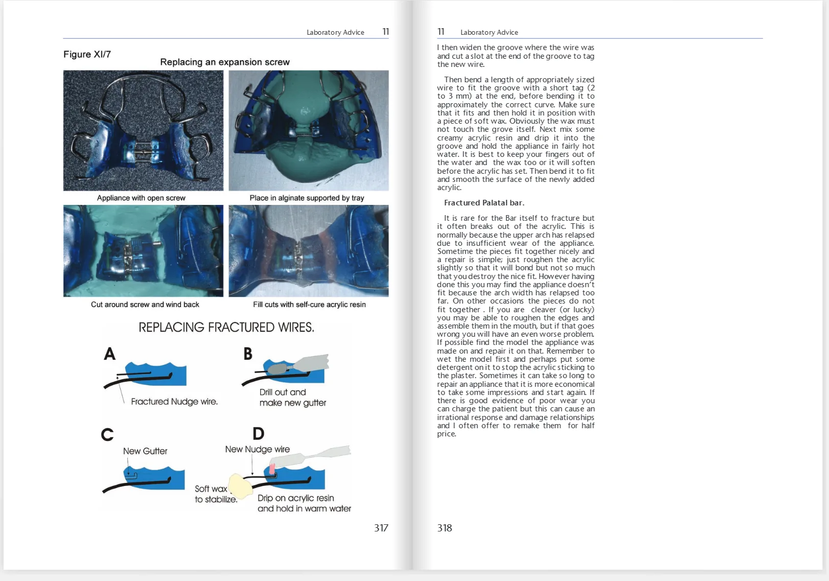Interior spread — appliance diagrams